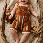 Autumn Harvest Granny Romper Free Crochet Pattern