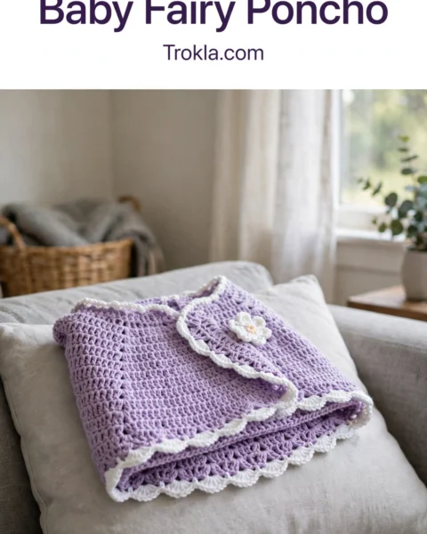 Baby Fairy Poncho – Adorable Pattern for Your Little One