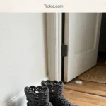 Charcoal gray modern lace boots