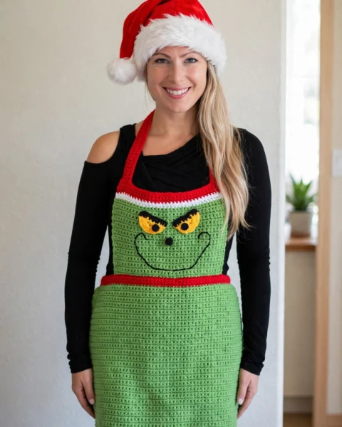 Free Crochet Christmas Apron Patterns for Festive Holiday Fun