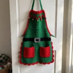 Crochet elf apron