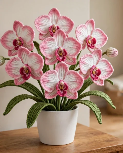 Crochet Moth Orchid Pattern