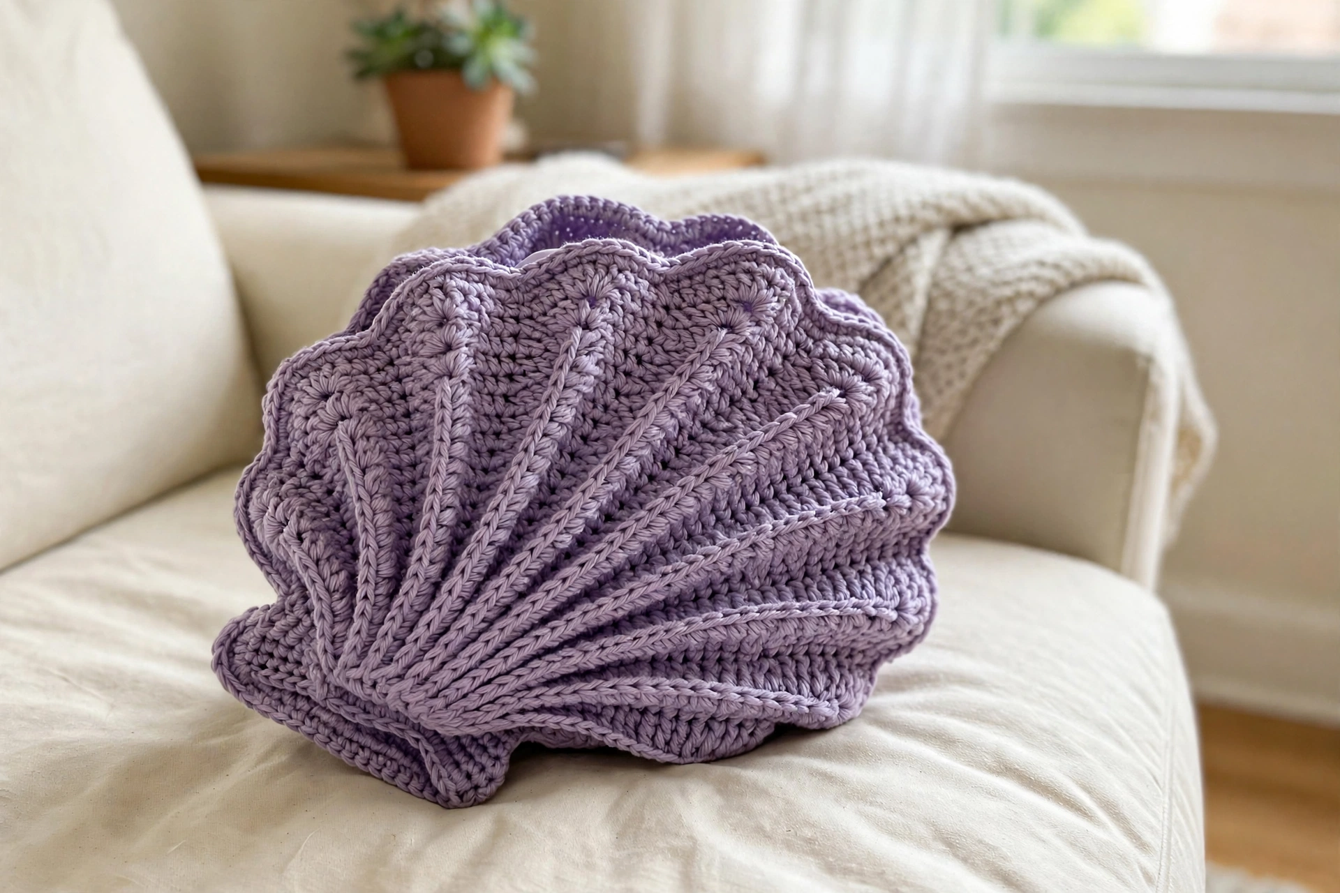 Seashell bag detail