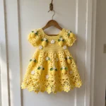 Lemon blossom baby dress