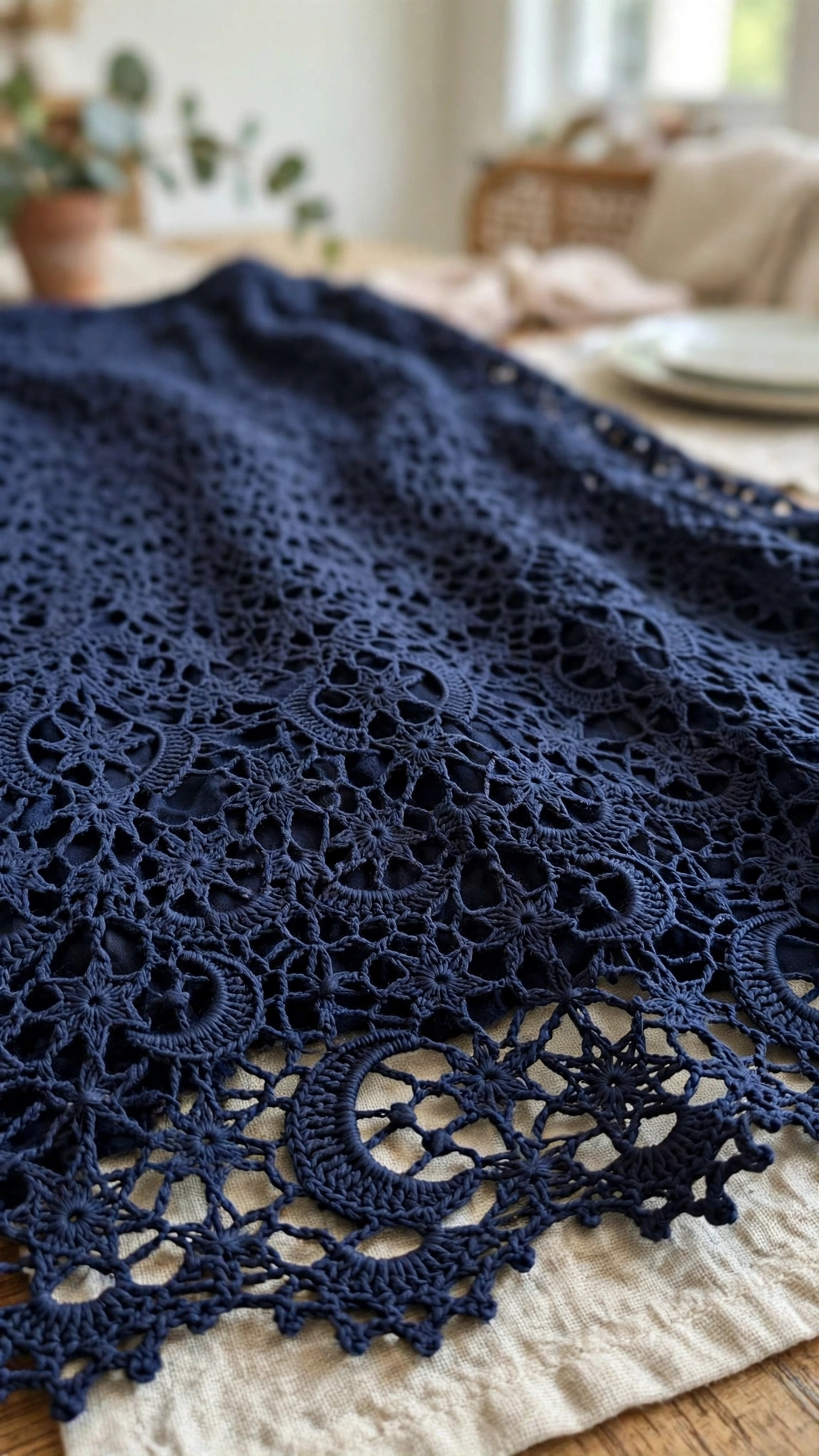 Celestial lace close-up