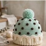 Mint chocolate chip beanie