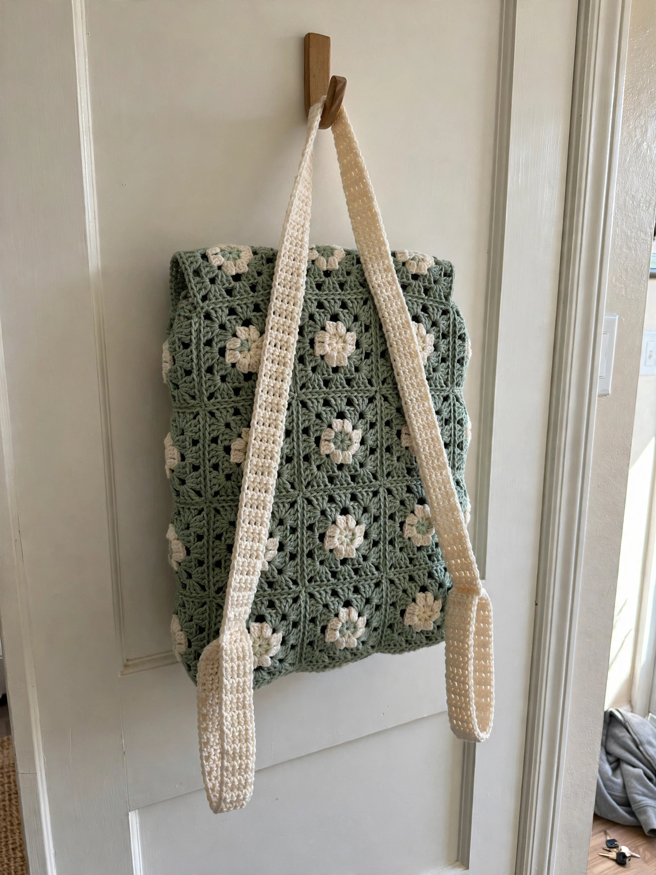 Joining backpack squares