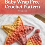 Sunset starfish baby wrap